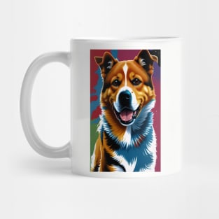 drawing dog line art Mug